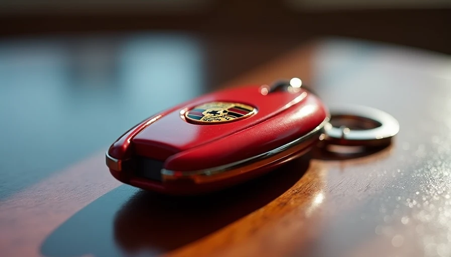 Visual context for porsche 911 red