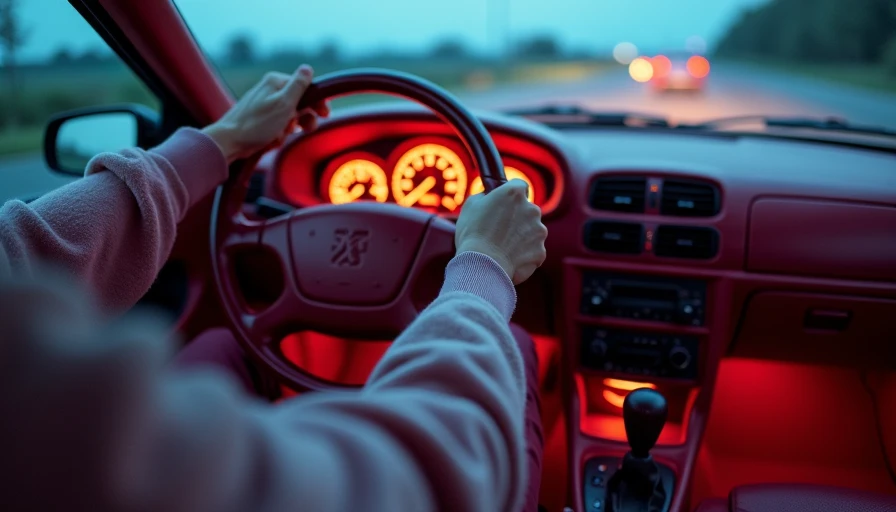 Visual context for how to drive a manual car