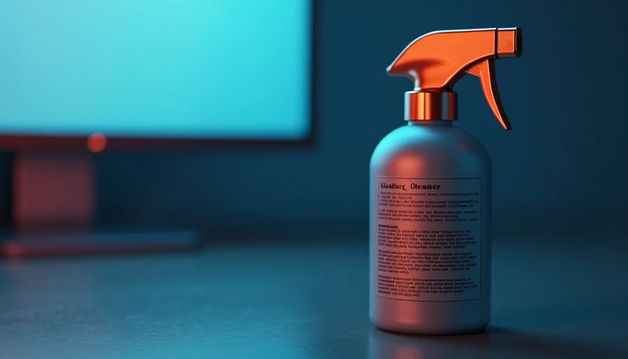 Visual context for leather cleaner