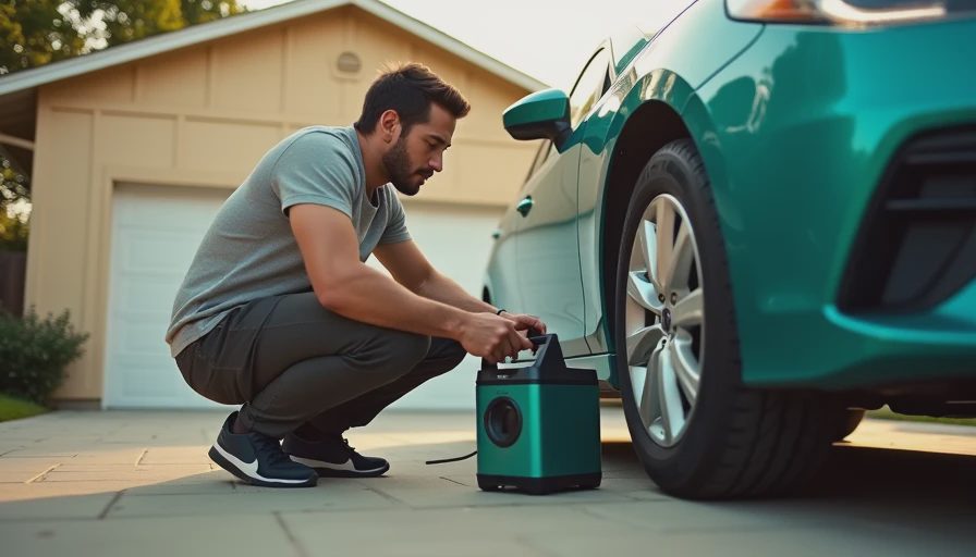 Visual context for best portable tire inflator